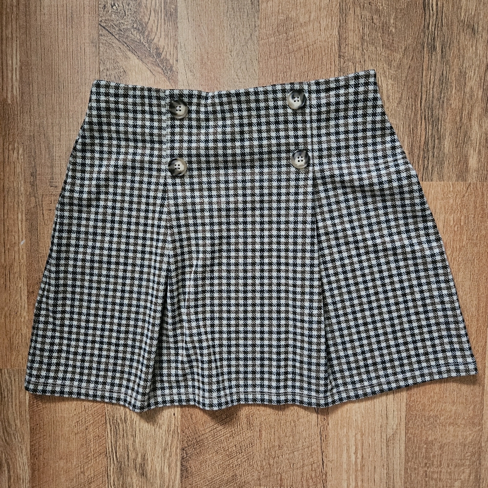 Limonata Plaid Skirt